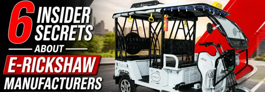 E Rickshaw Manufacturers