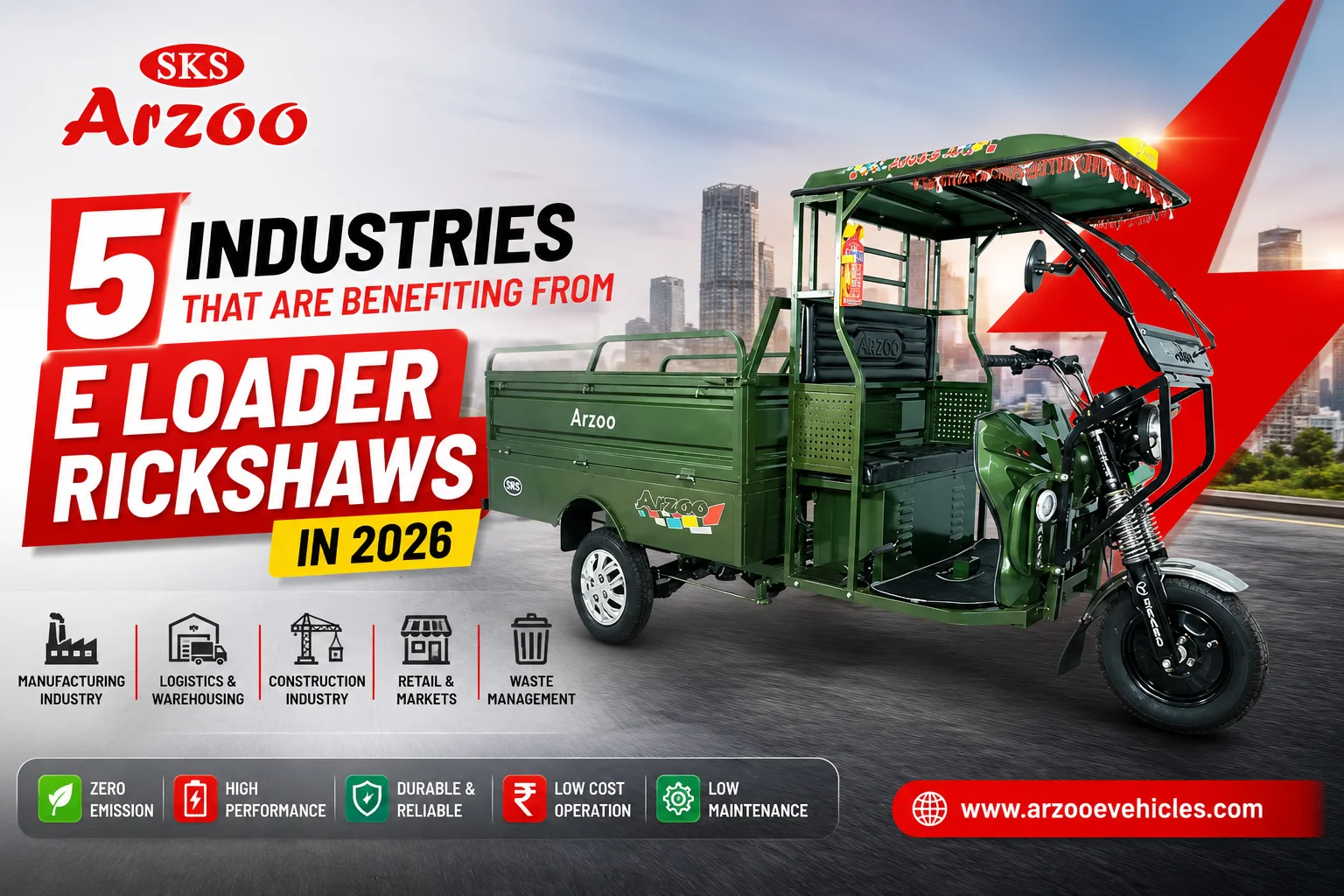 E Loader Rickshaw Manufacturers
